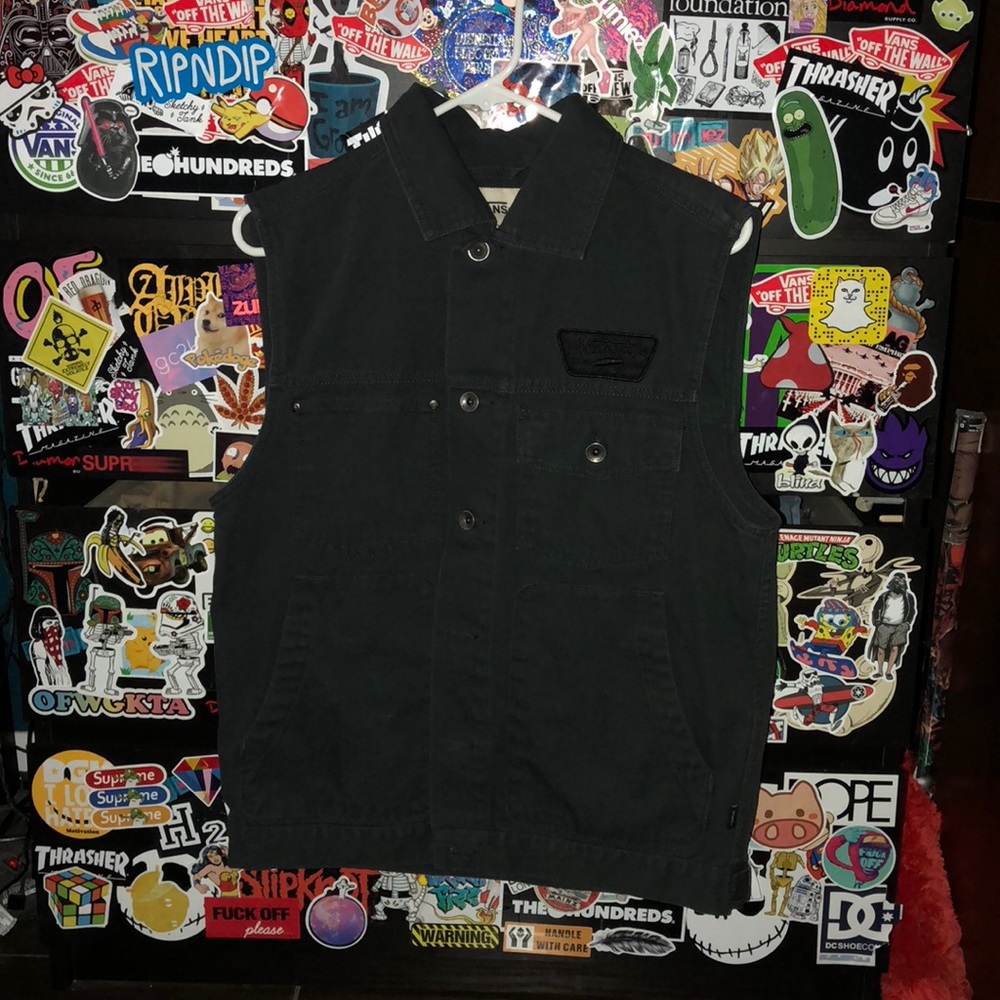 Vans denim vest